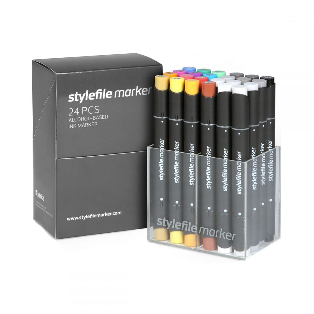Stylefile Marker 24er Set Main A